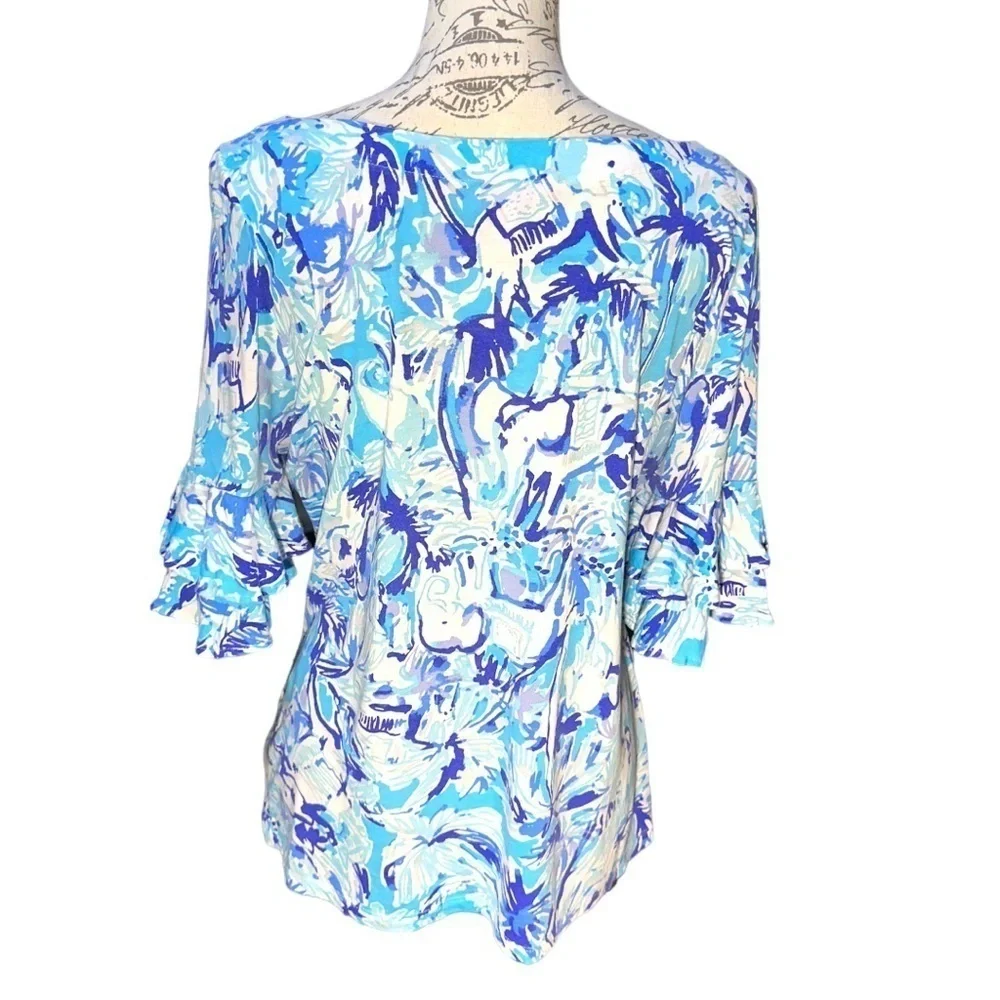 Lilly Pulitzer Lula Elephant Appeal Size Medium